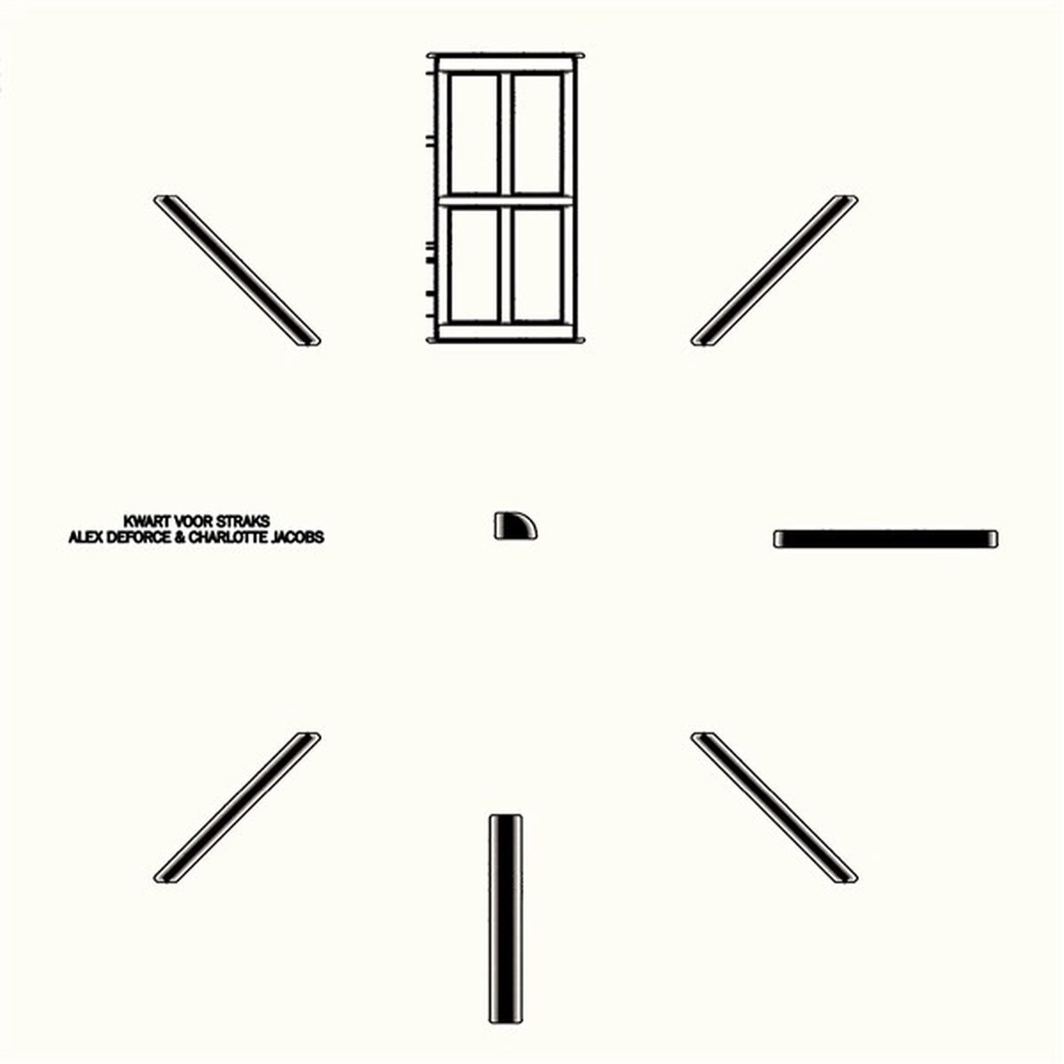 LP ploča Alex Deforce & Charlotte Jacobs - Kwart Voor Straks (LP)