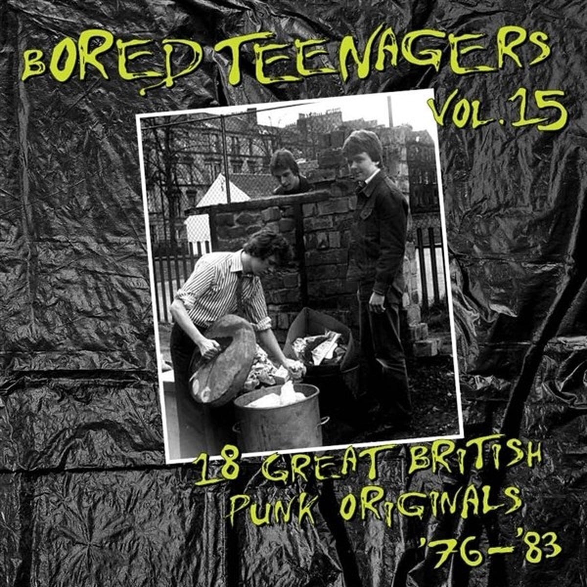 Vinyl Record Various Artists - Bored Teenagers Vol.15: 18 Great British Punk Originals '76-'83 (LP)