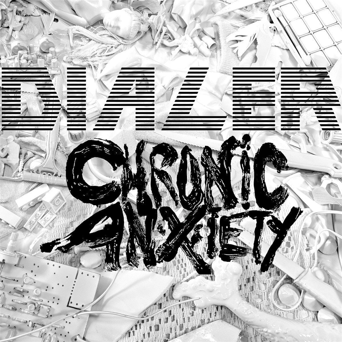 Disque vinyle Dialer & Chronic Anxiety - Dialer / Chronic Anxiety Split (LP)