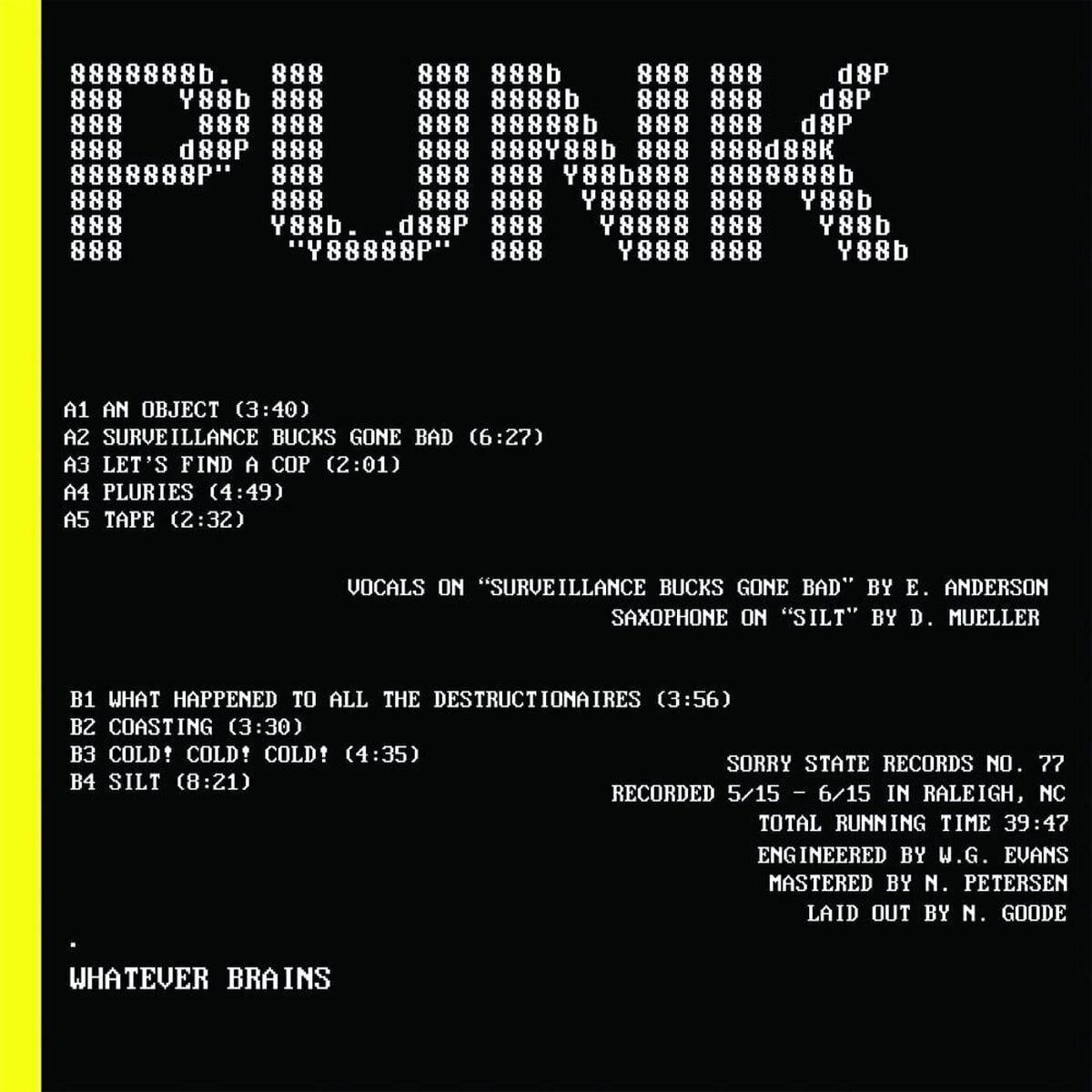 LP platňa Whatever Brains - Whatever Brains (LP)