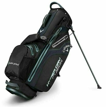 Borsa da golf Stand Bag Callaway Hyper Dry Fusion Black/Titanium/Silver Stand Bag 2019 - 1