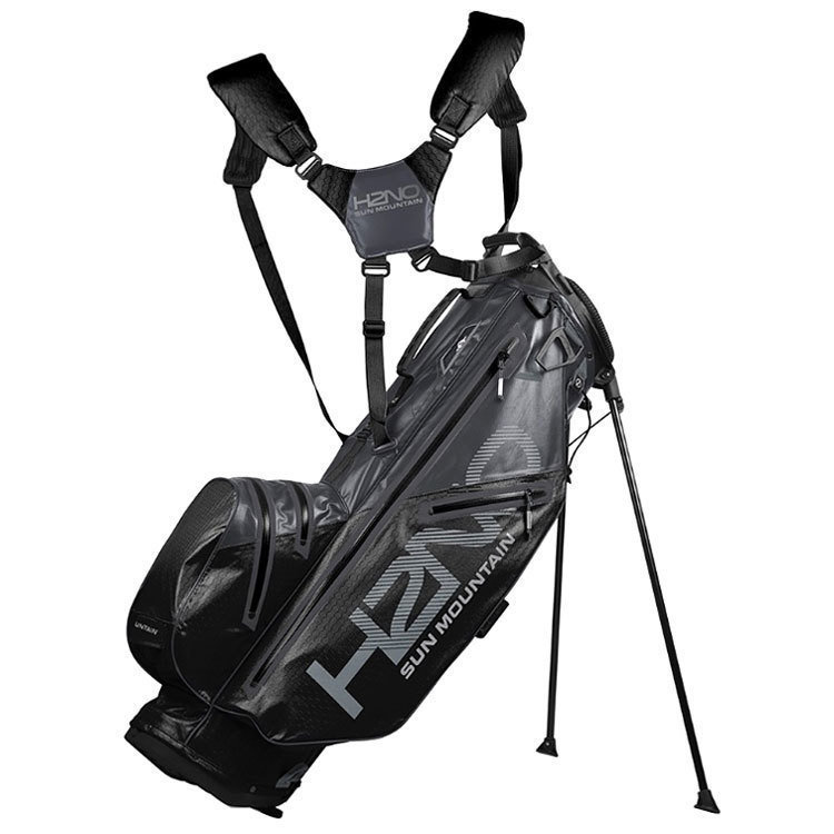 Sac de golf Sun Mountain H2NO Lite Black/Steel Stand Bag 2019