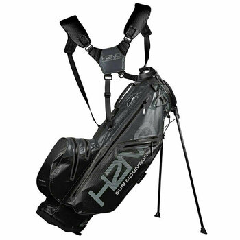 Golftaske Sun Mountain H2NO Lite Black/Steel Stand Bag 2019 - 1