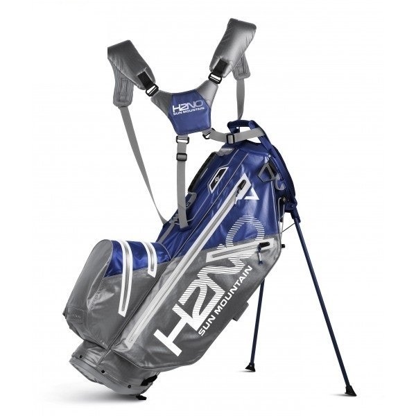 Чантa за голф Sun Mountain H2NO 14-Way Waterproof Blue/Gray/White Stand Bag 2019