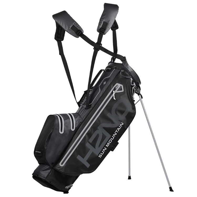 Golf torba Stand Bag Sun Mountain H2NO Superlite Black/Steel Stand Bag 2019