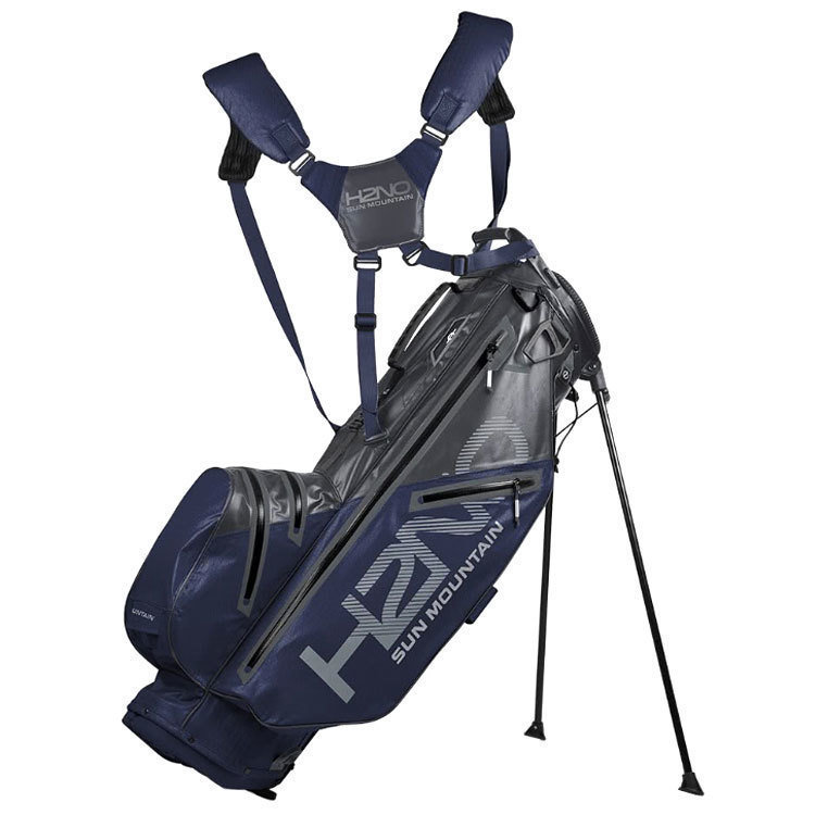 Golf Bag Sun Mountain H2NO Lite Steel/Navy/Gunmetal Stand Bag 2019