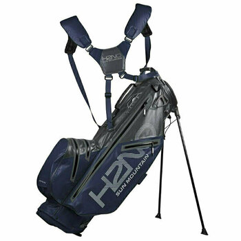 Golfbag Sun Mountain H2NO Lite Steel/Navy/Gunmetal Stand Bag 2019 - 1