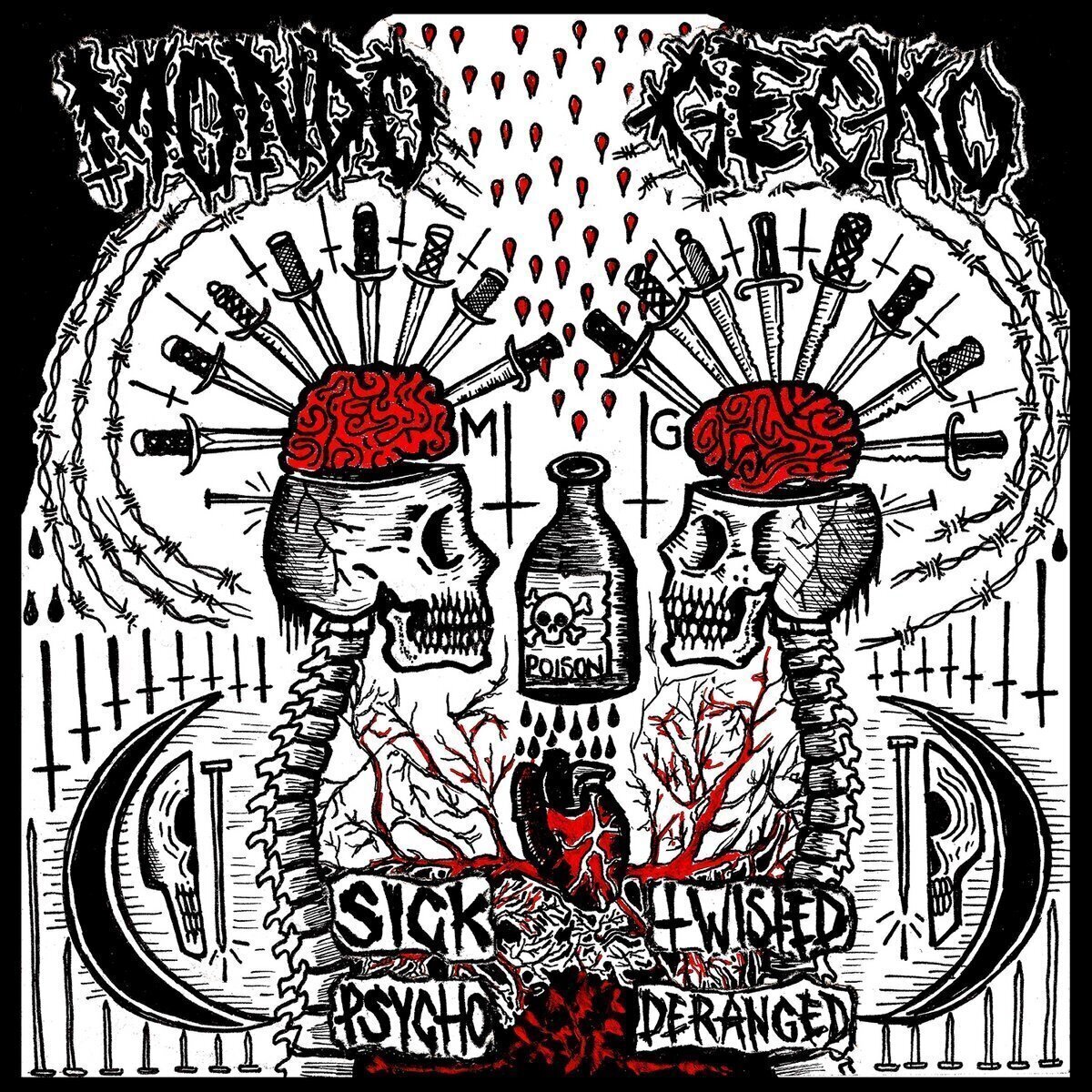 LP ploča Mondo Gecko - Sick, Twisted, Psycho, Deranged (LP)