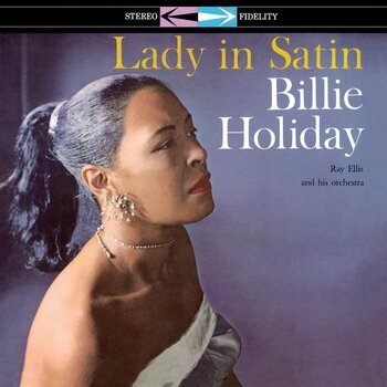 Disco in vinile Billie Holiday & Ray Ellis And His Orchestra - Lady In Satin (Limited Edition) (Blue Coloured) (LP) - 1
