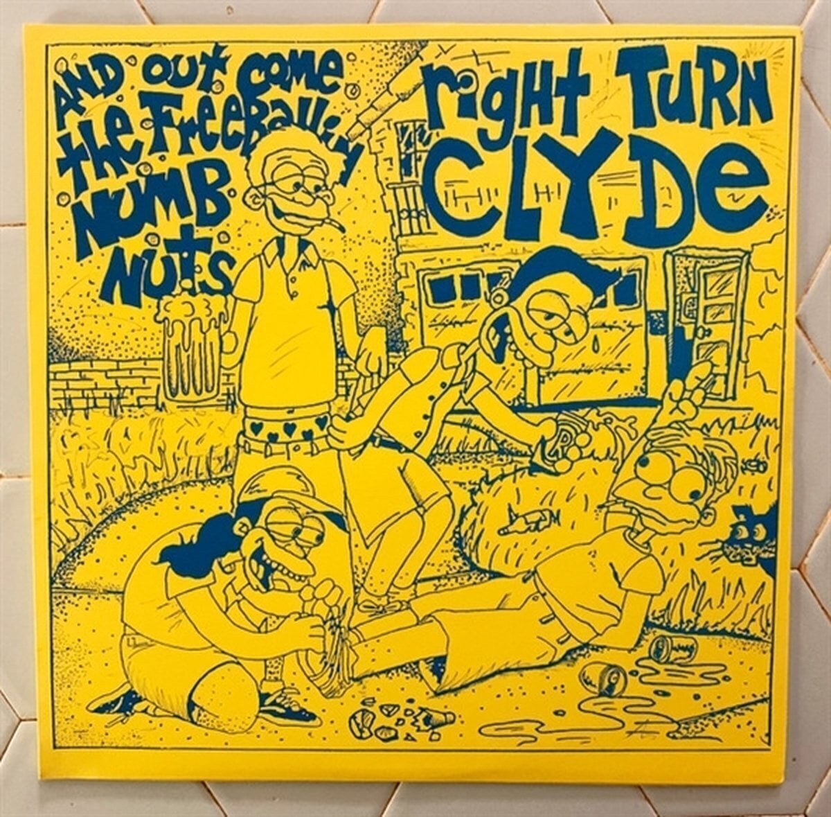 Δίσκος LP Right Turn Clyde - And Out Come The Freeballin Numb Nuts (LP)