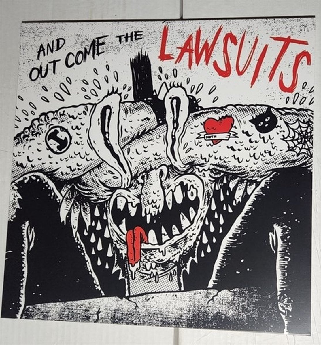 Vinyl Record Various Artists - And Out Come the Lawsuits (LP)