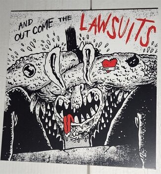 Vinyl Record Various Artists - And Out Come the Lawsuits (LP) - 1