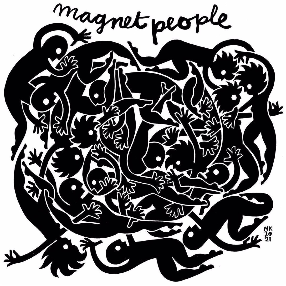 Δίσκος LP Pizza Knife - Magnetic People (LP)