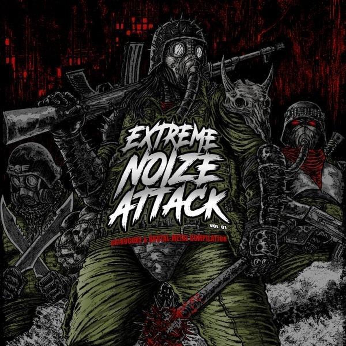 Vinyl Record Various Artists - Extreme Noize Attack Vol. 01 (LP)