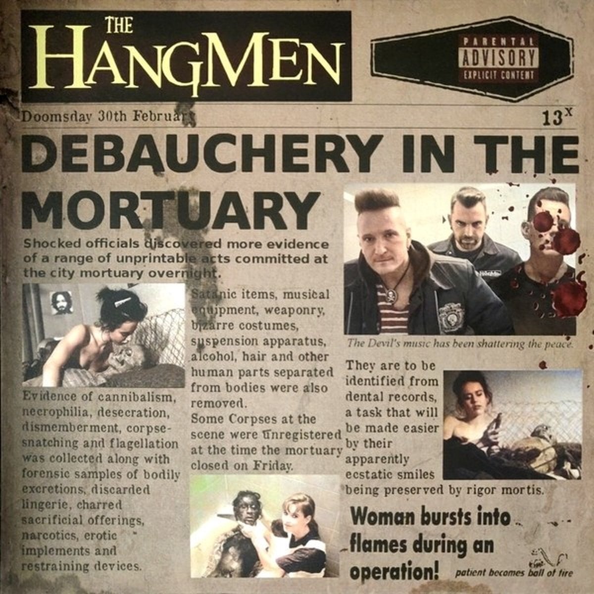 LP platňa Hangmen - Debauchery in the Mortuary (LP)