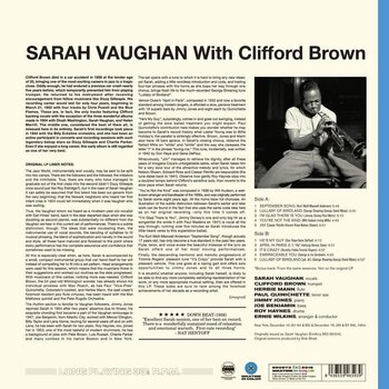 LP platňa Sarah Vaughan - Sarah Vaughan (Limited Edition) (Translucent Blue Coloured) (LP) - 1