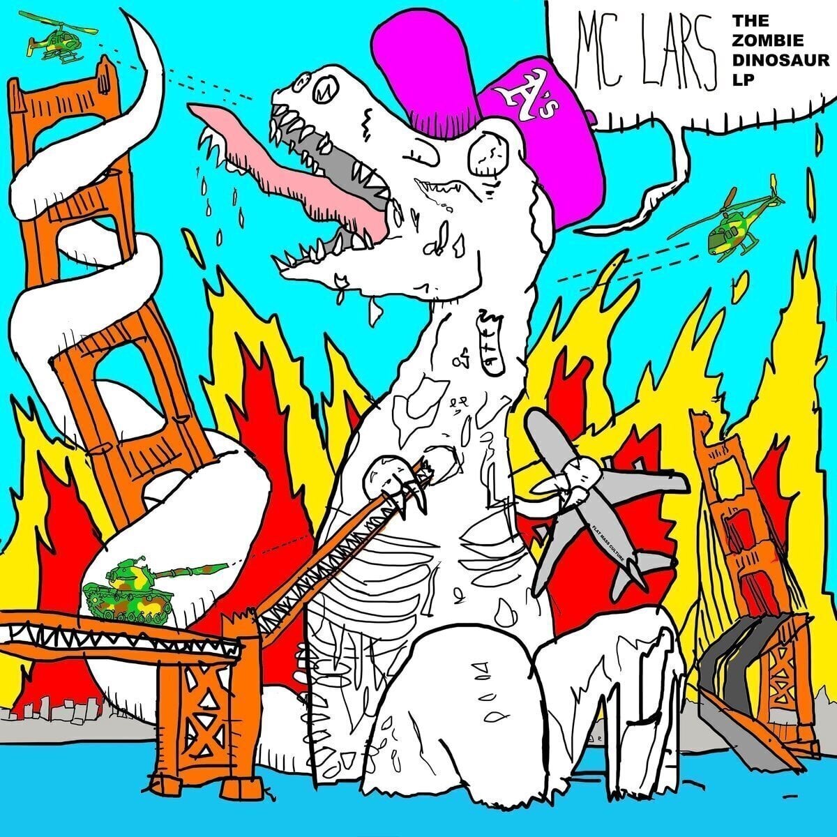 LP ploča MC Lars - The Zombie Dinosaur LP (Limited Edition) (LP)