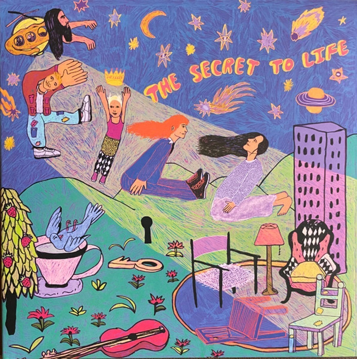 Płyta winylowa Fizz - The Secret To Life (Pink In Blue Coloured) (140 g) (LP)