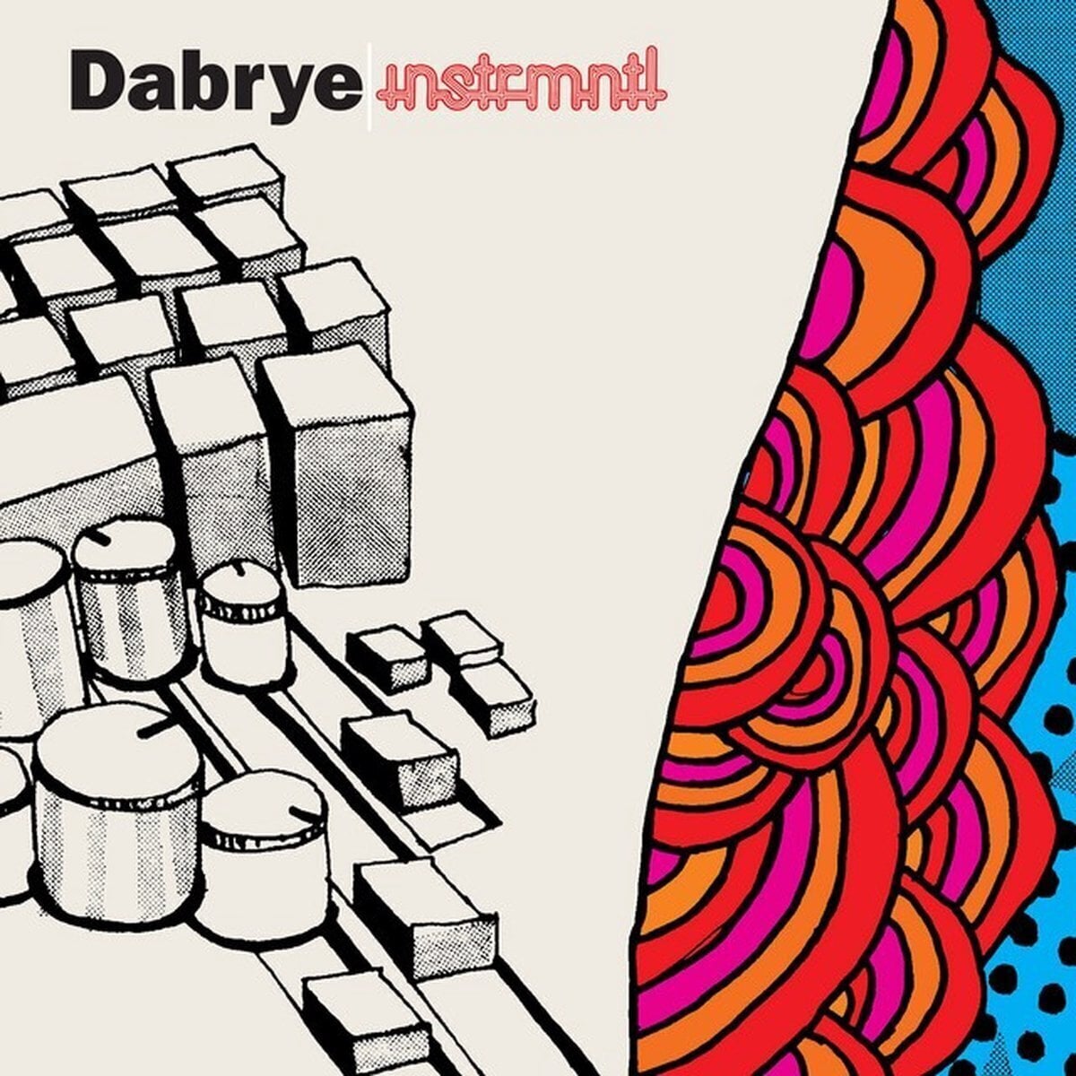 Disque vinyle Dabrye - Instrmntl (Reissue) (Blue Coloured) (LP)