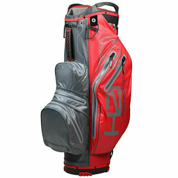 Golf Bag Sun Mountain H2NO Lite Fire/Gunmetal/Gray Cart Bag 2019 - 1