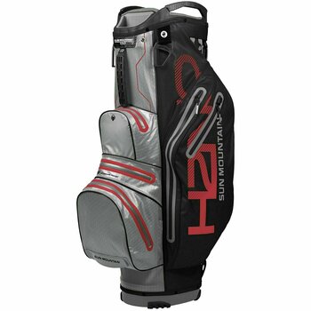 Чантa за голф Sun Mountain H2NO Lite Black/Gray/Fire Cart Bag 2019 - 1