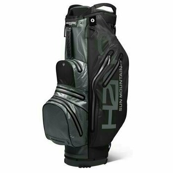 Golfbag Sun Mountain H2NO Lite Black/Gunmetal/Gray Cart Bag 2019 - 1