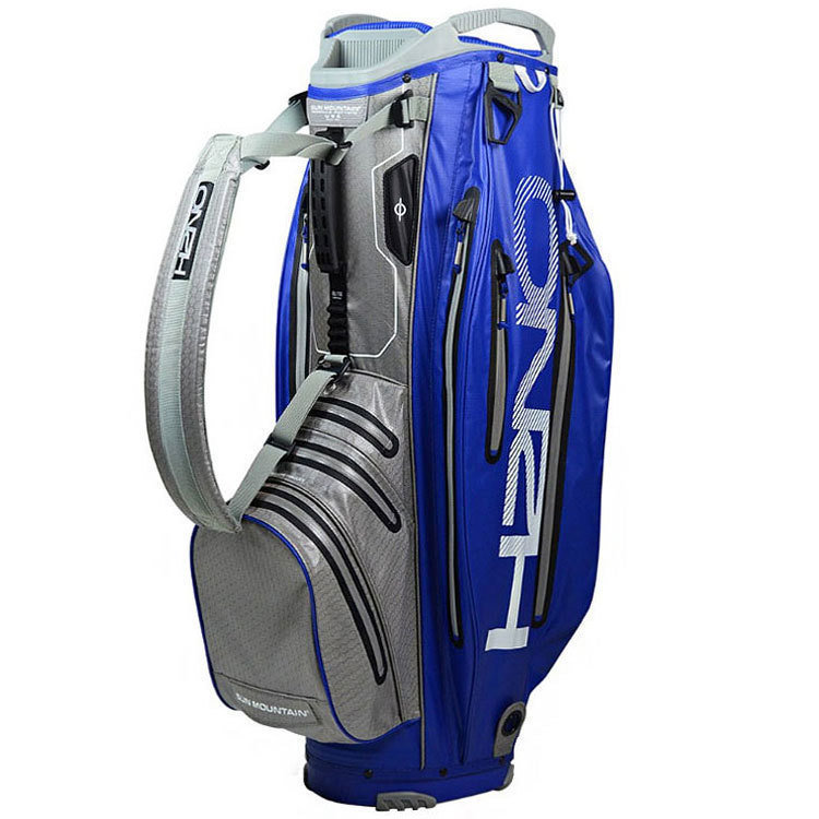 Golftaske Sun Mountain H2NO Elite Blue/Cement/White Cart Bag 2019