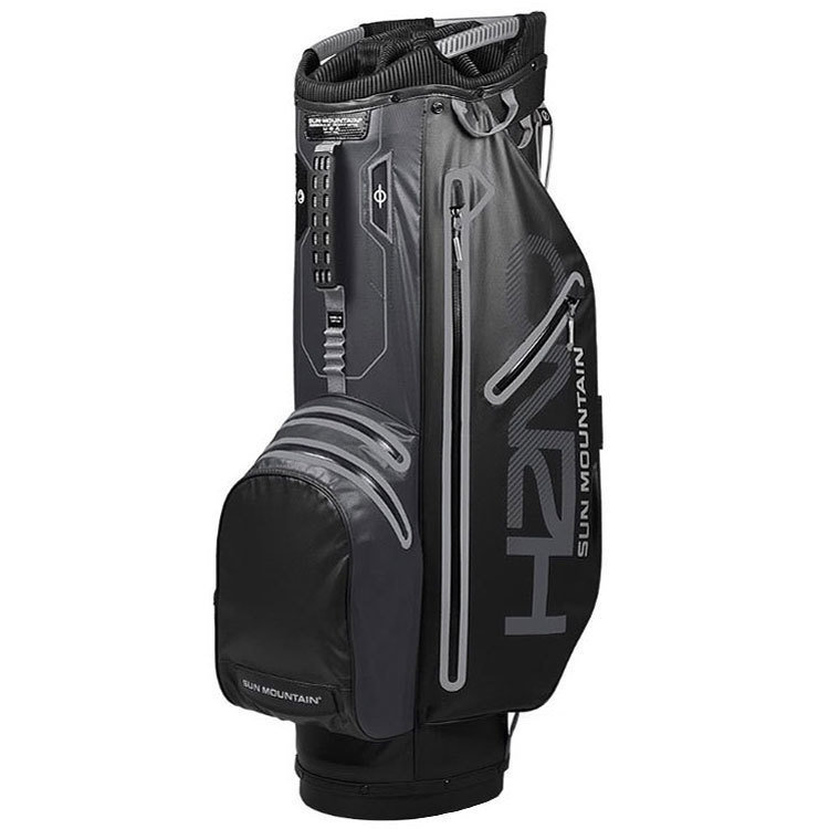 Чантa за голф Sun Mountain H2NO Superlite Black/Steel Cart Bag 2026