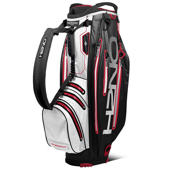 Golf torba Sun Mountain H2NO Elite Black/White/Red Cart Bag 2019