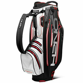 Golfbag Sun Mountain H2NO Elite Black/White/Red Cart Bag 2019 - 1