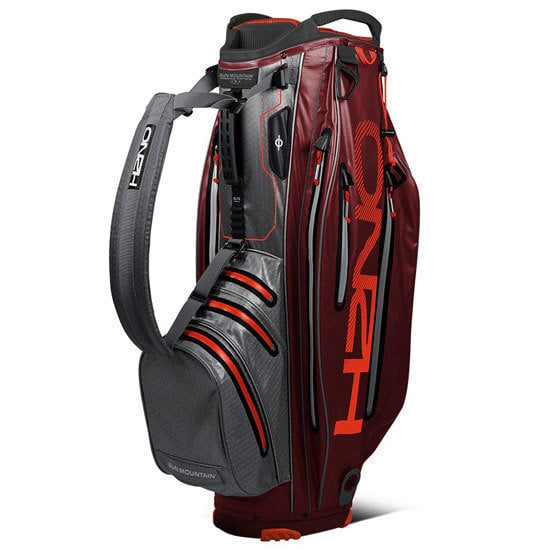 Golf torba Sun Mountain H2NO Elite Garnet/Steel/Inferno Cart Bag 2019