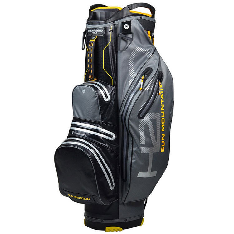 Golftaske Sun Mountain H2NO Lite Gunmetal/Black/Sun Cart Bag 2019