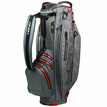Golf torba Sun Mountain H2NO Elite Space/Gray/Gunmetal/Red Cart Bag 2019 - 1