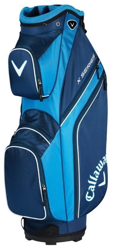Чантa за голф Callaway X Series Navy/Royal/White Чантa за голф