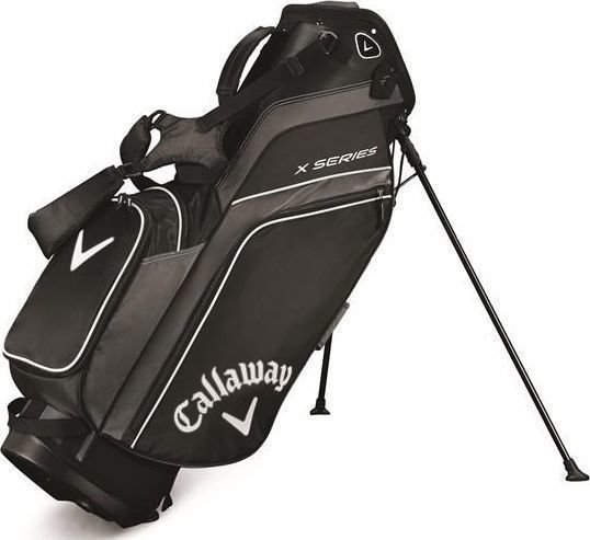 Geanta pentru golf Callaway X Series Black/Titanium/White Geanta pentru golf