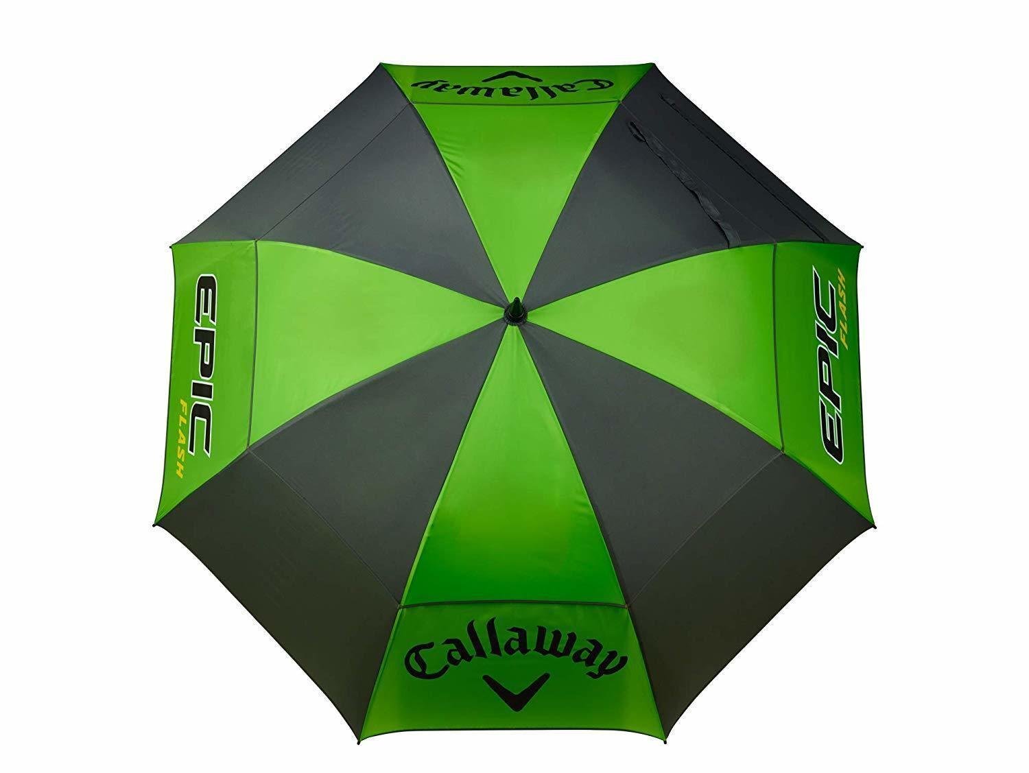 Paraply Callaway Epic Flash Umbrella 68'' 19 Green/White/Charcoal