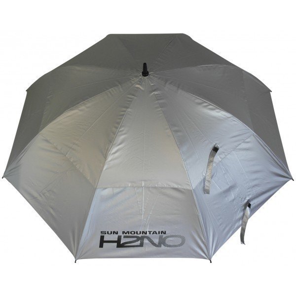 Regenschirm Sun Mountain Umbrella UV H2NO Powder Silver 50SPF