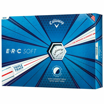 Нова топка за голф Callaway ERC Soft Golf Balls 19 Triple Track 12 Pack - 1