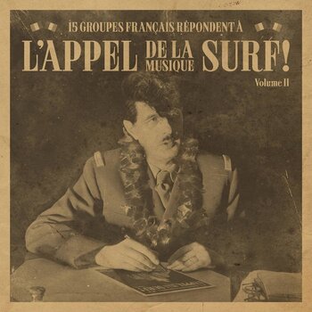 Vinyl Record Various Artists - L'appel De La Musique Surf - Volume II (LP) - 1