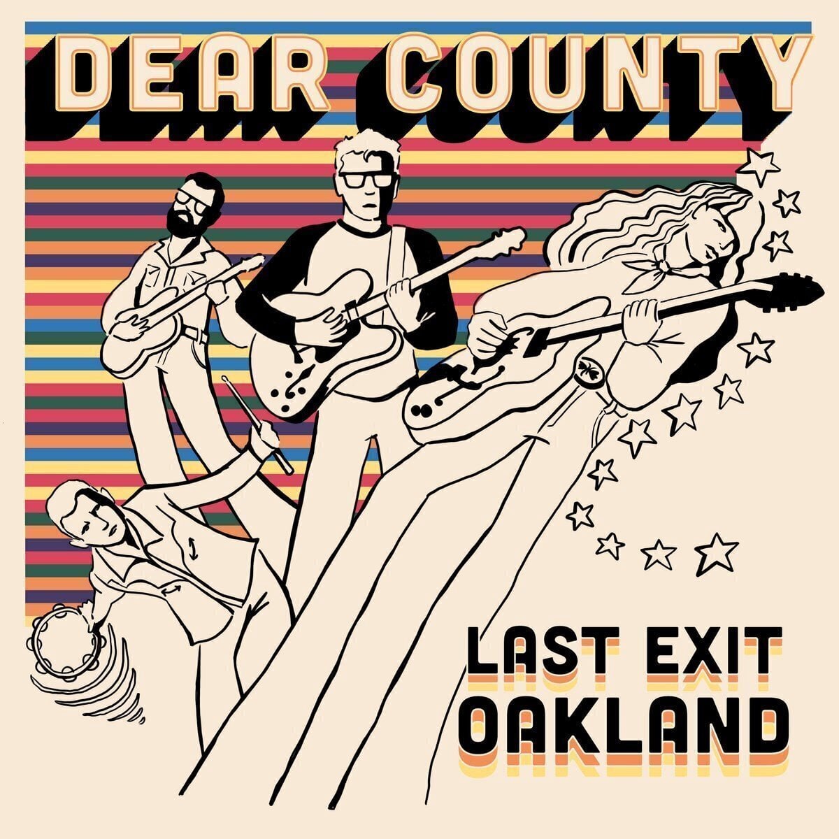 Vinylplate Dear Country - Last Exit To Oakland (LP)