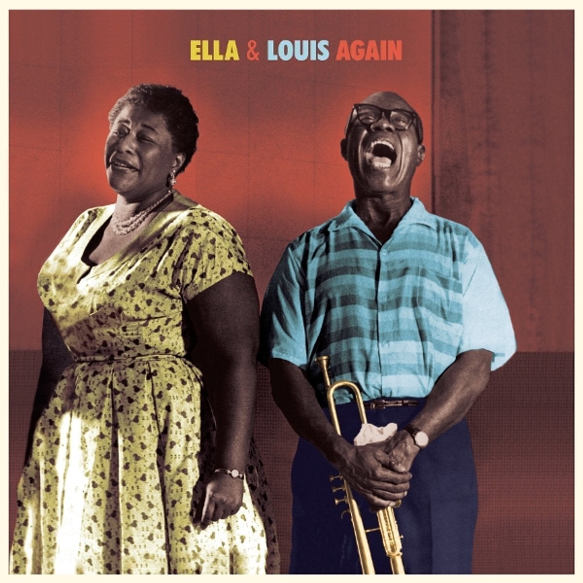 LP platňa Ella Fitzgerald & Louis Armstrong - Ella & Louis Again (Reissue) (Red Coloured) (180 g) (LP)