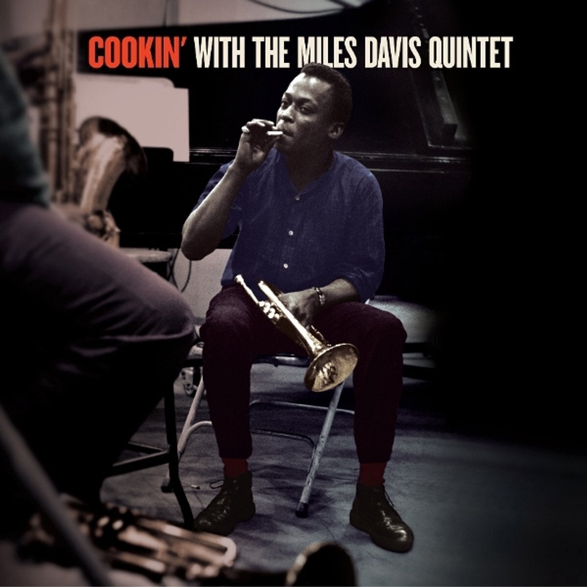 Płyta winylowa The Miles Davis Quintet - Cookin' With The Miles Davis Quintet (Reissue) (Blue Coloured) (LP)