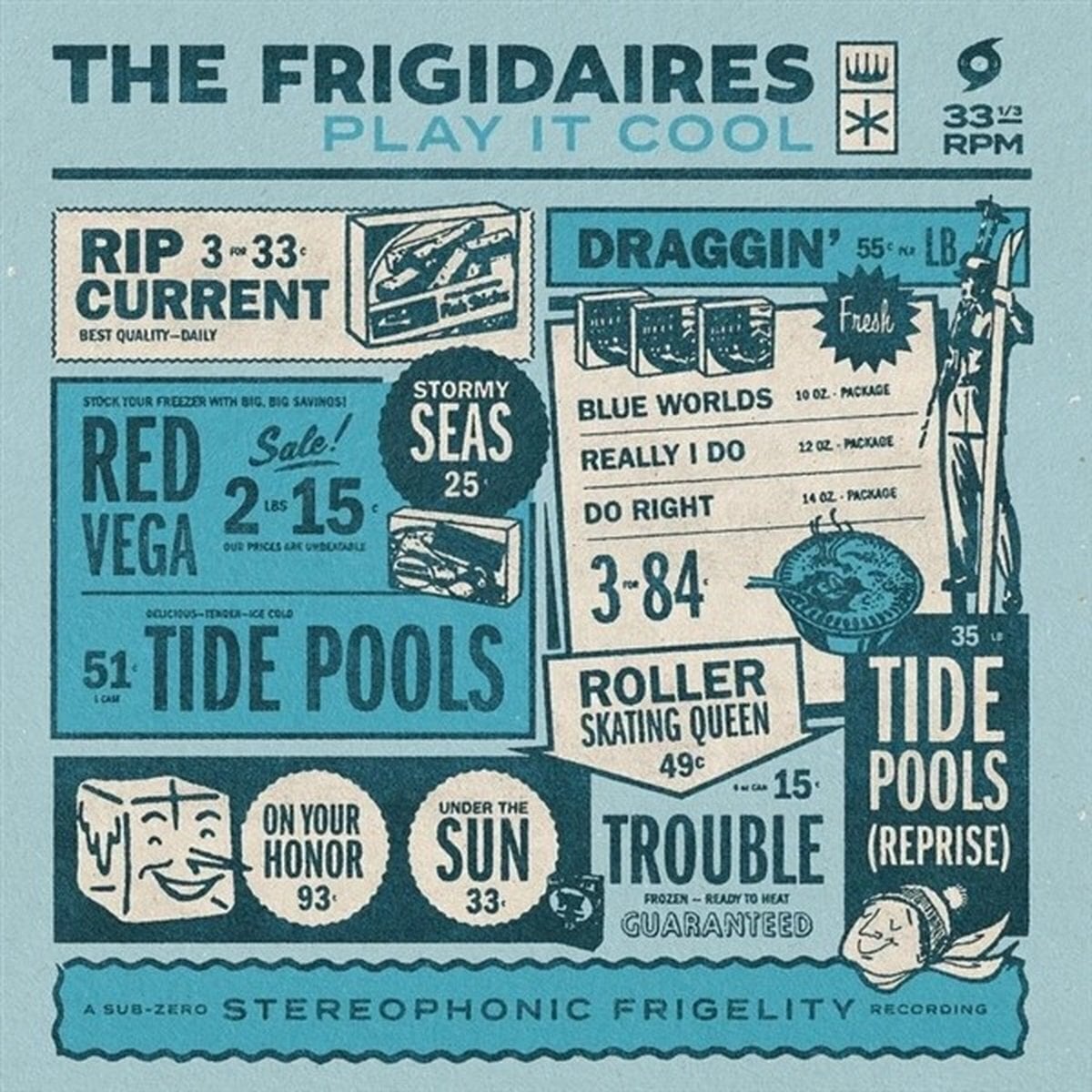 LP platňa The Frigidaires - Play It Cool (LP)
