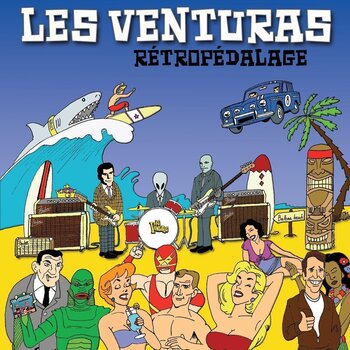 Vinylplade Les Venturas - Rétropédalage (LP) - 1