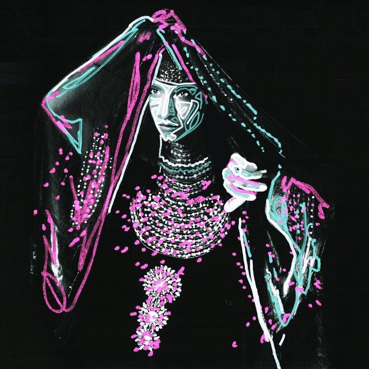 Δίσκος LP My Baby - Mounaiki - By The Bright Of Night (White Coloured) (LP)