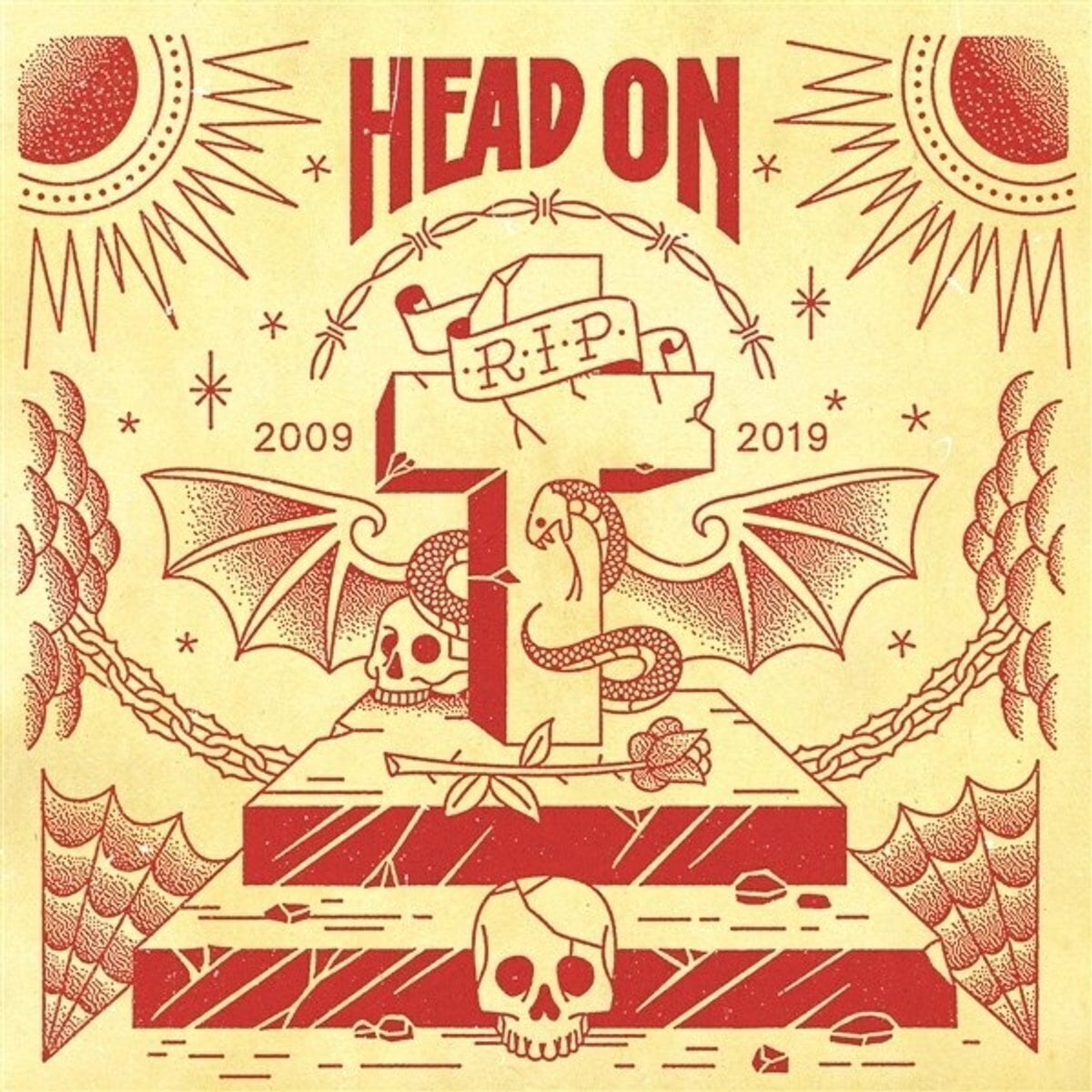 Грамофонна плоча Head On - R.I.P 2009-2019 (LP)