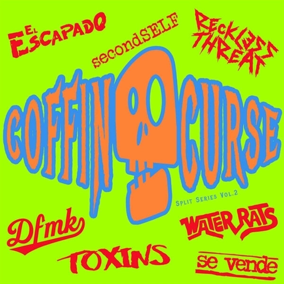 LP ploča Various Artists - Coffin Curse Split Series Vol.2 (LP)