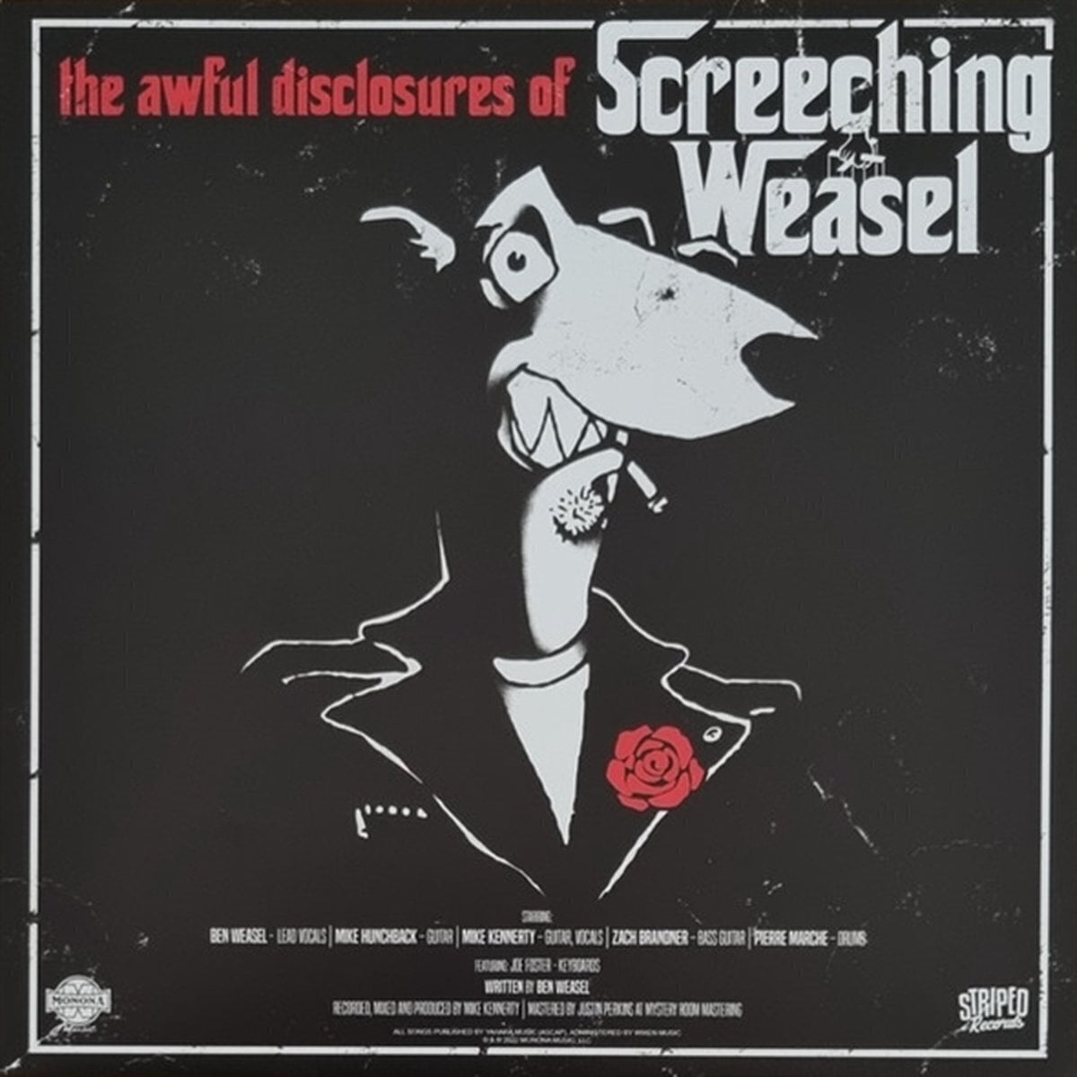 Disco de vinilo Screeching Weasel - The Awful Disclosures Of Screeching Weasel (Limited Edition) (Neon Green Coloured) (LP)
