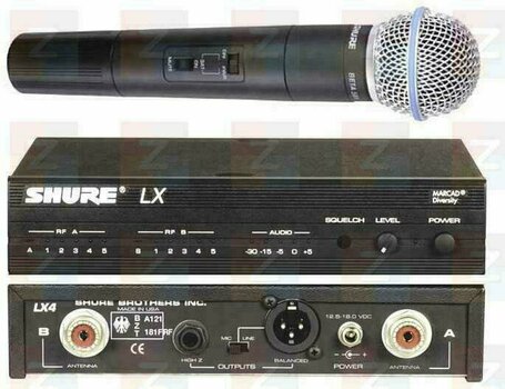 Безжичен комплект Shure ELX24-BETA58 - 1