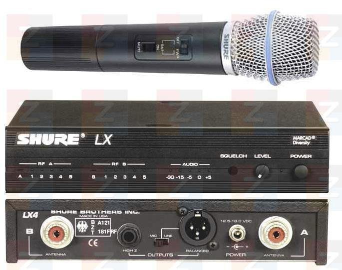 Безжичен комплект Shure ELX24-BETA87